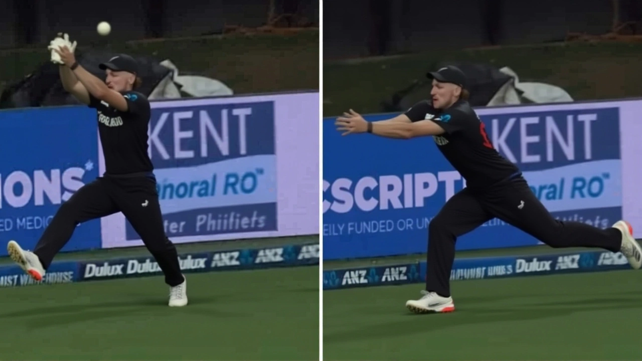 ग्लेन फिलिप्स ने विराट कोहली को 0.68 सेकंड में कैच लेकर बनाया इतिहास, आईसीसी चैम्पियंस ट्रॉफी 2025 में फील्डिंग का नया बेंचमार्क